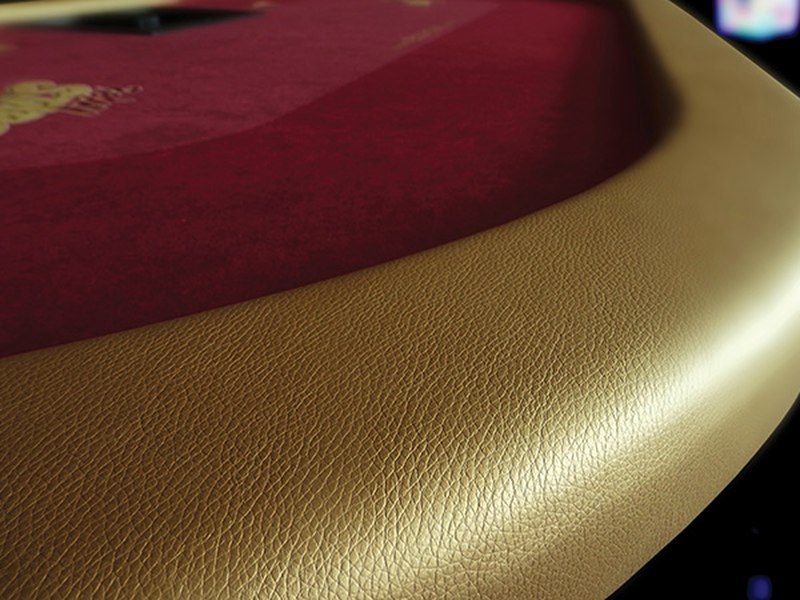 Antibacterial Casino Table Armrest Upholstery