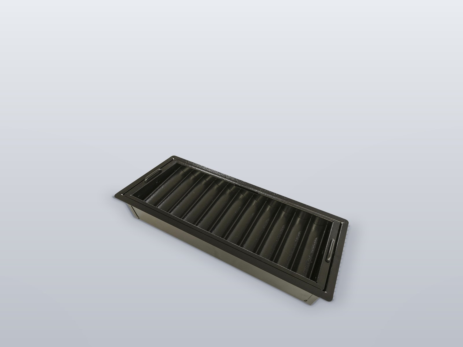 Lockable chip tray – Double layer