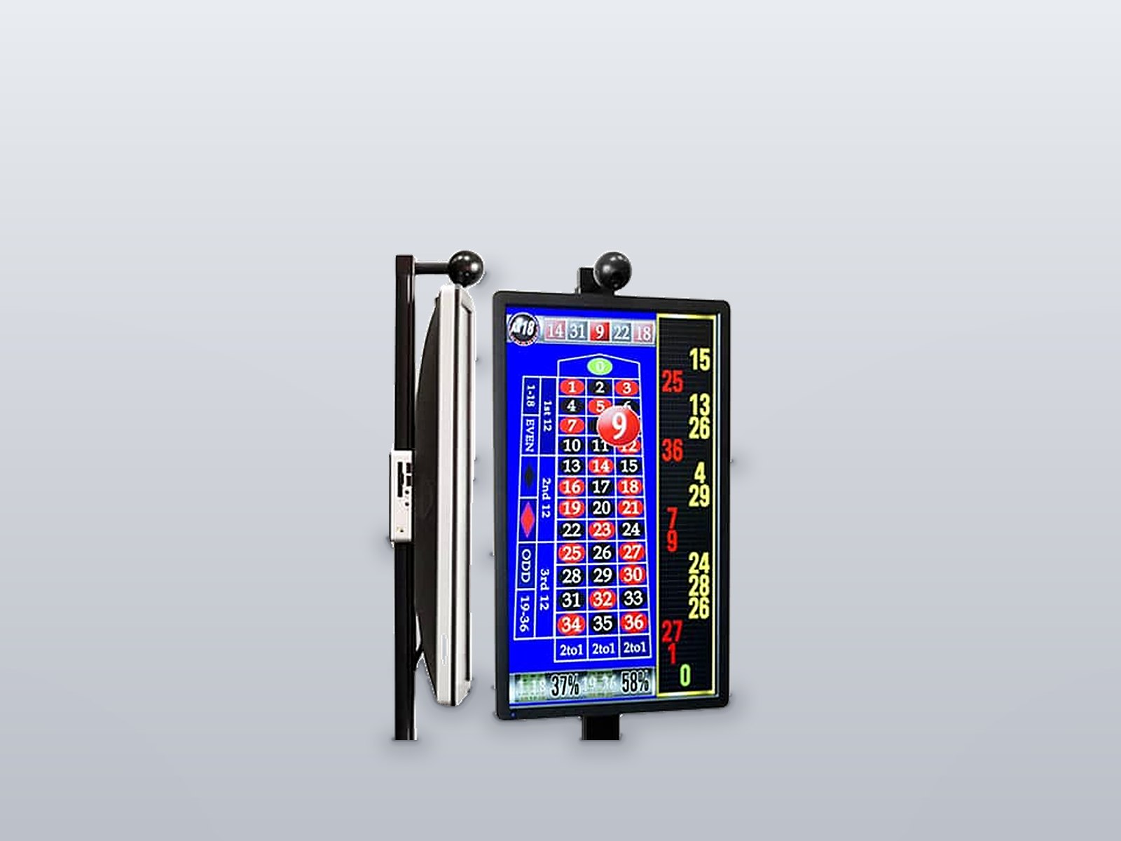 Winning number display Basic