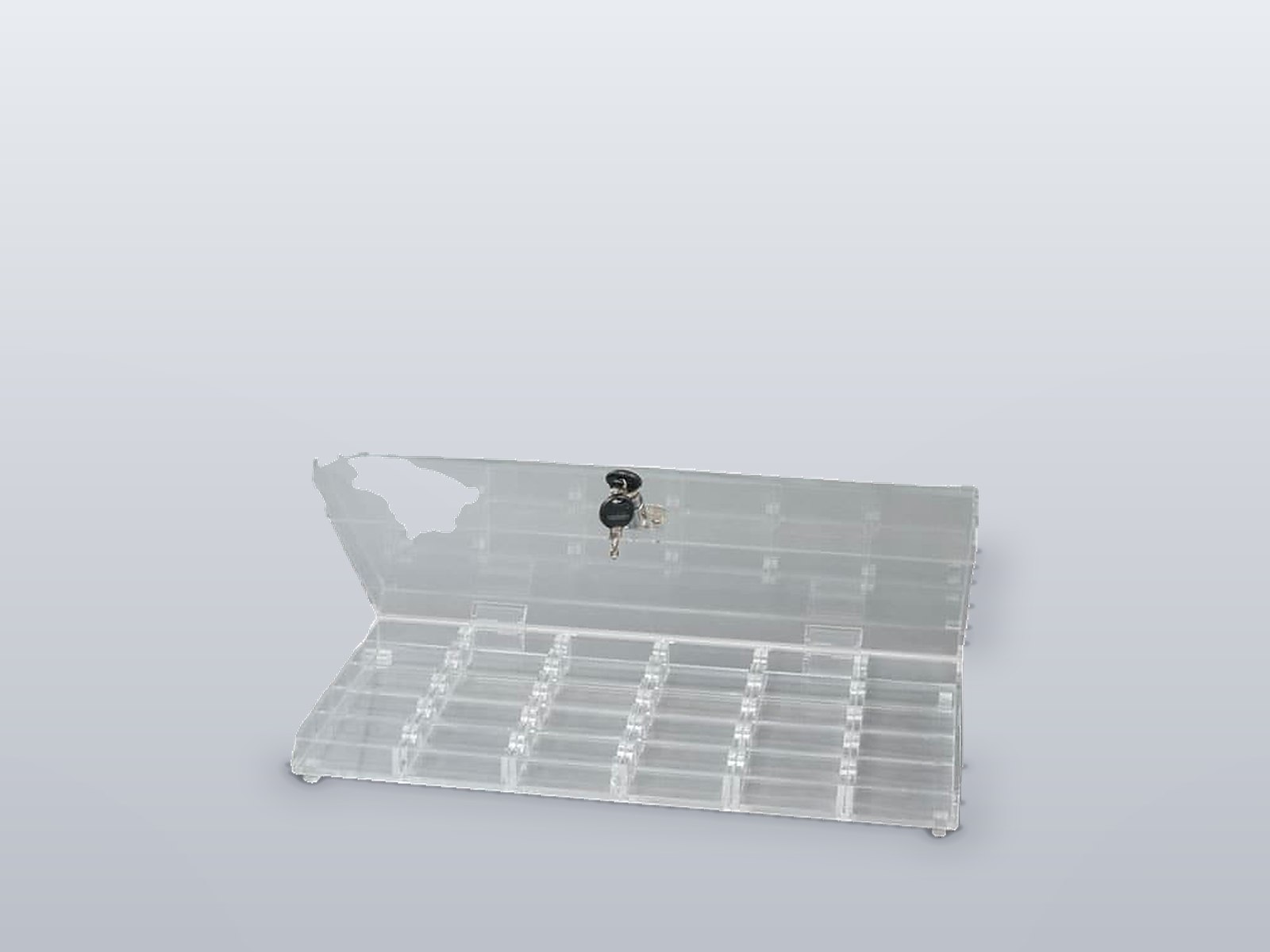 Lockable chip case