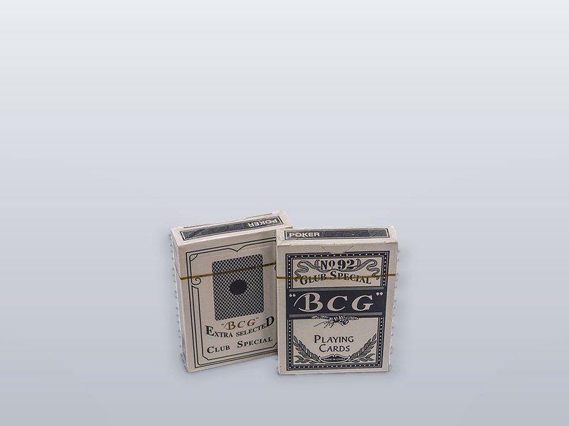 BCG playing cards