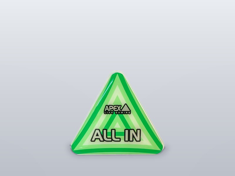 Poker button – All in