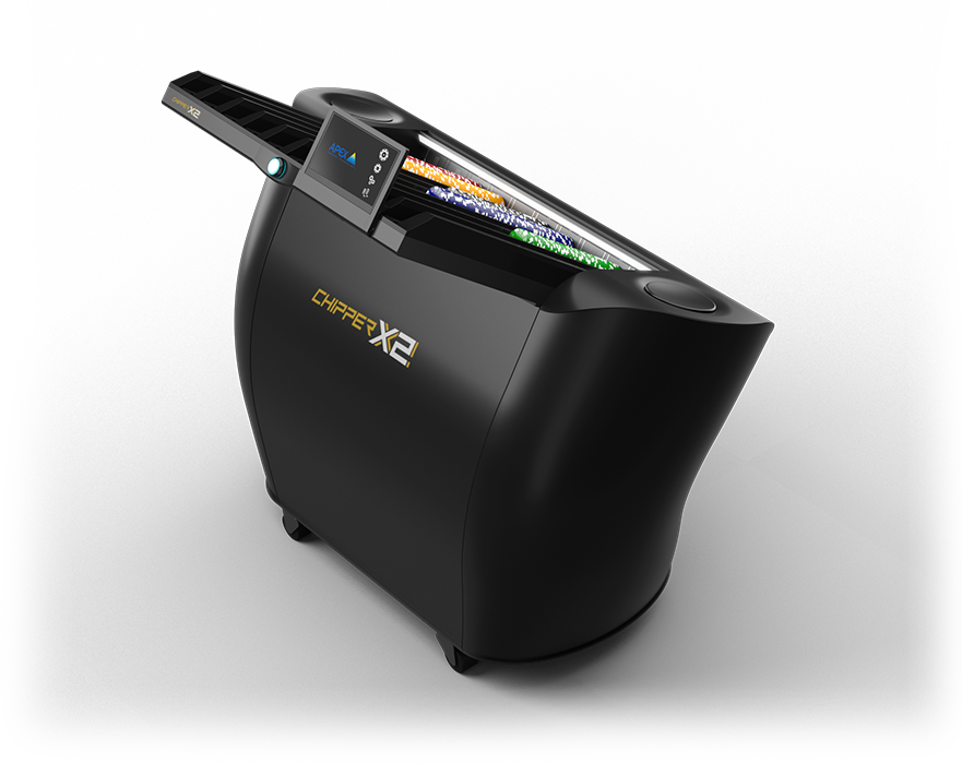 ChipperX2 automated casino chip sorting machine